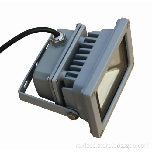 Outdoor 12v Led Flood Lights Rex-s001, 10w High Power Led Floodlight 2700-8500k